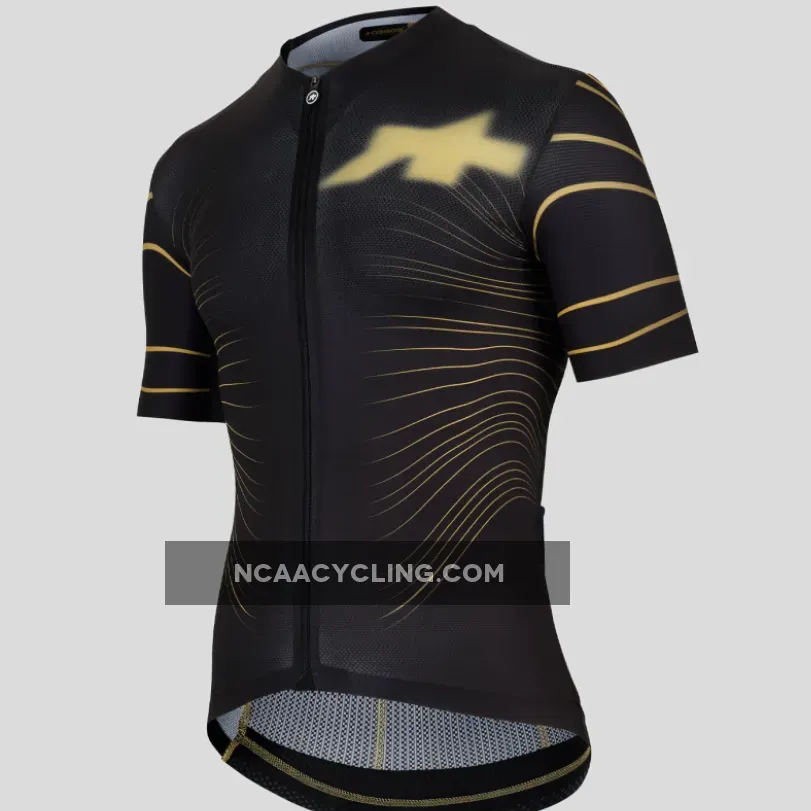 Assos Equipe RS Targa Wings jersey - Black gold / Assos Equipe Jersey