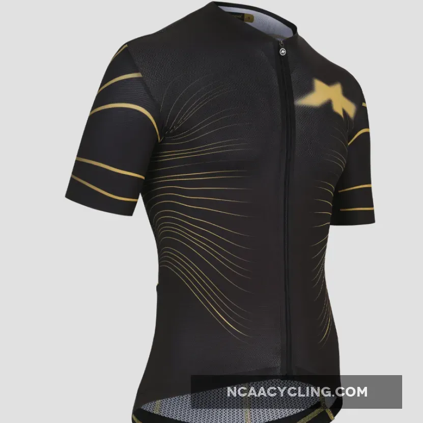 Assos Equipe RS Targa Wings jersey - Black gold / Assos Equipe Jersey