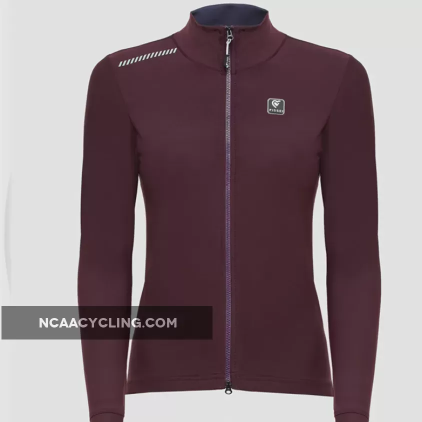Pissei Gardena women long sleeve jersey - Bordeaux Gardena Womens Spa