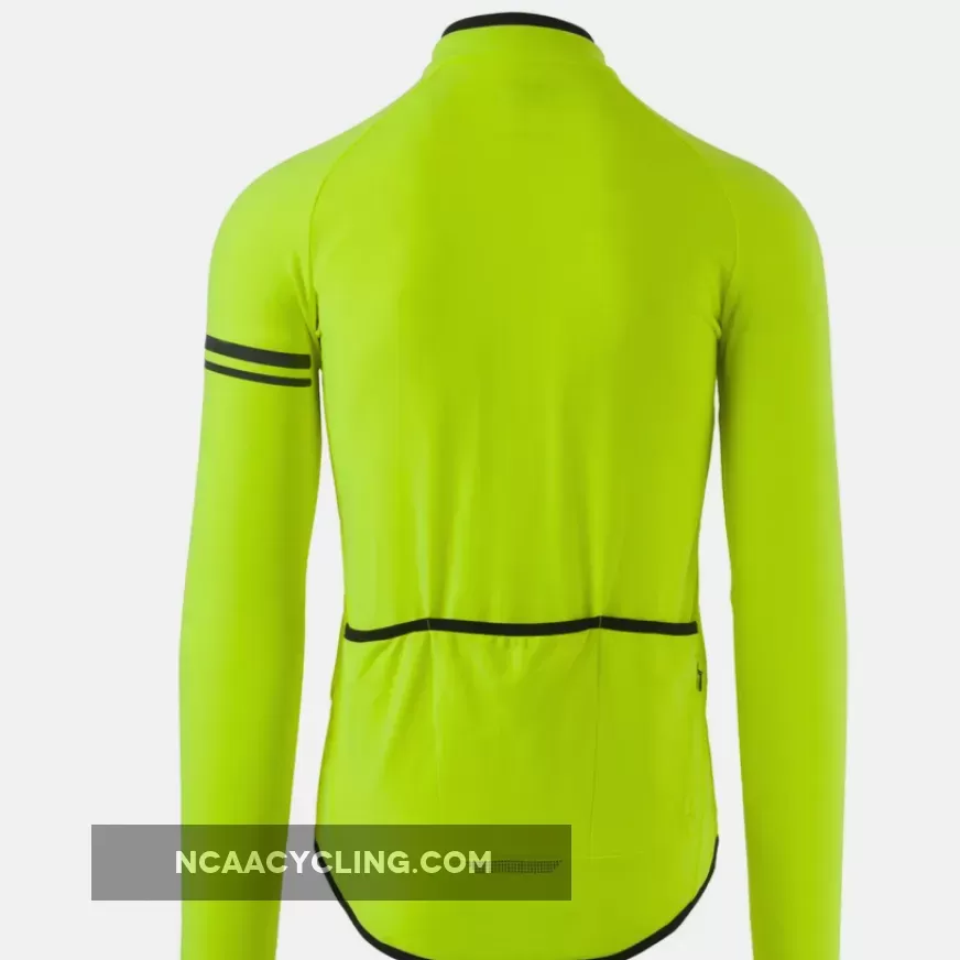 Agu Essential Thermo long sleeve jersey - Yellow Agu Thermojacke