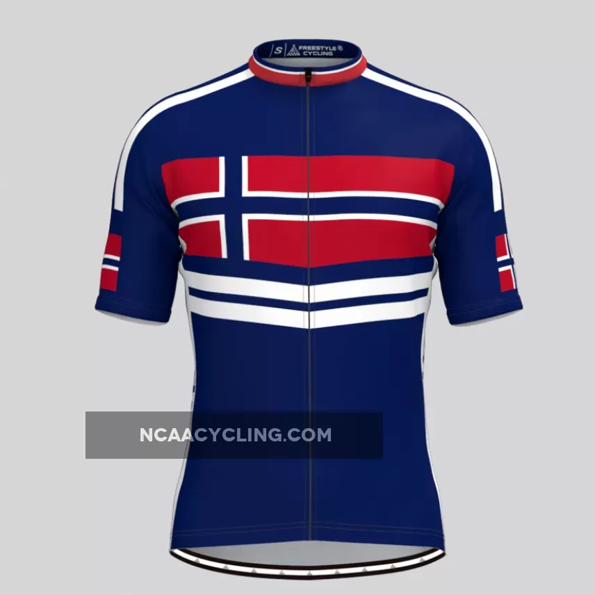 Norway Norge Flag Cycling Jersey For Sale
