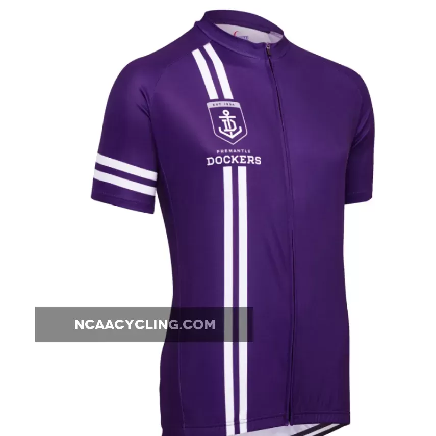 AFL Fremantle Dockers Mountain and road bike Short Sleeve Cycling Jerseys