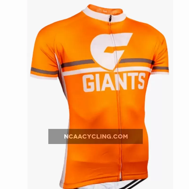 AFL Greater Western Sydney Giants Short Sleeve Cycling Jerseys