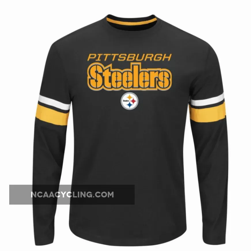NFL Pittsburgh Steelers Mountain Long Sleeve Bike MTB Cycling Jerseys