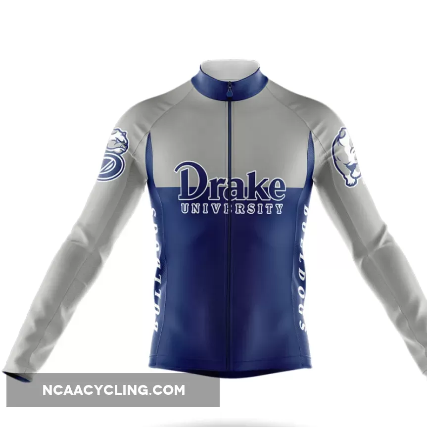 Drake University V2 Long Sleeve Cycling Jersey Only