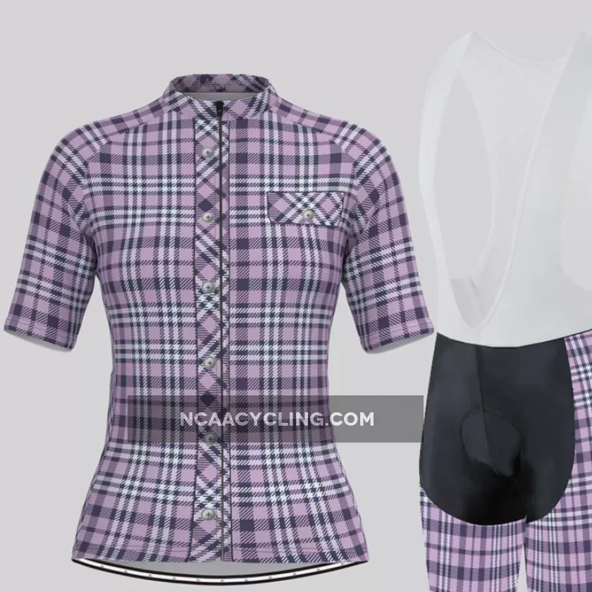 Plaid Checkered Shirt V19 Women's Cycling Kit Outlet