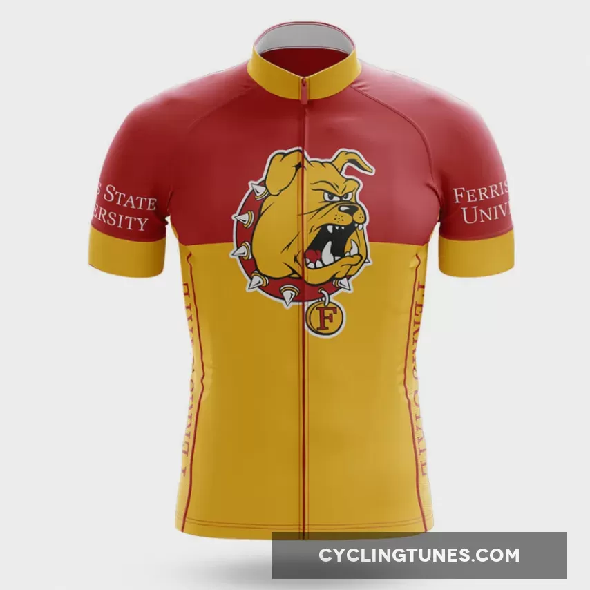 Ferris State University V2 - Men's Cycling / Jersey Only