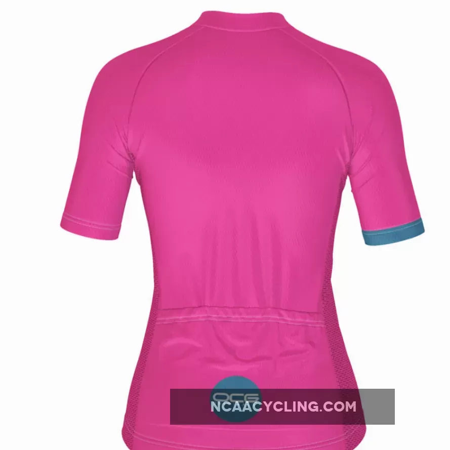 Women's Bold Polka Dot Pink Cycling Jersey For Sale