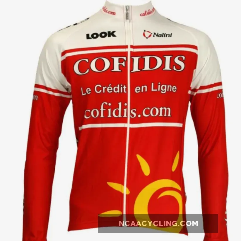 Cofidis 2011 Radsport-Profi-Team-long sleeve jersey