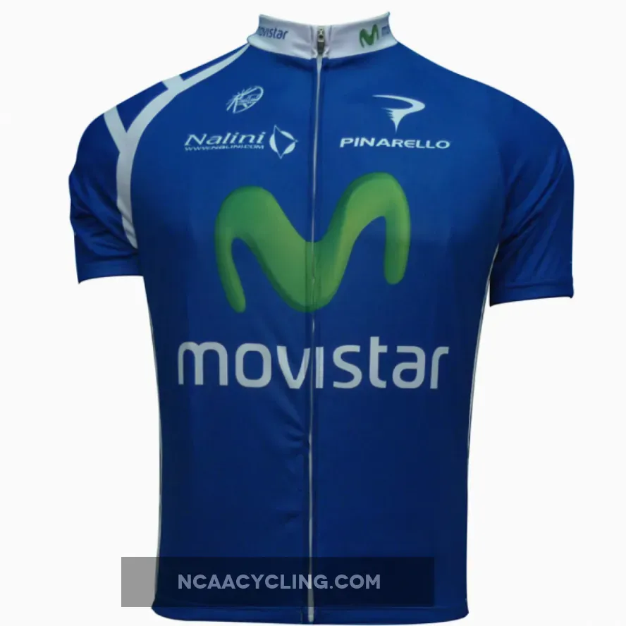 2012 Movistar Team Cycling Short Sleeve Jersey To Buy
