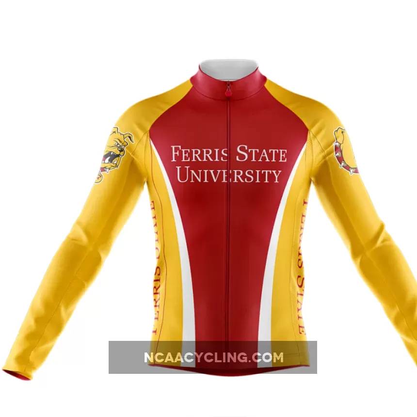 Ferris State University Long Sleeve Cycling Jersey Only
