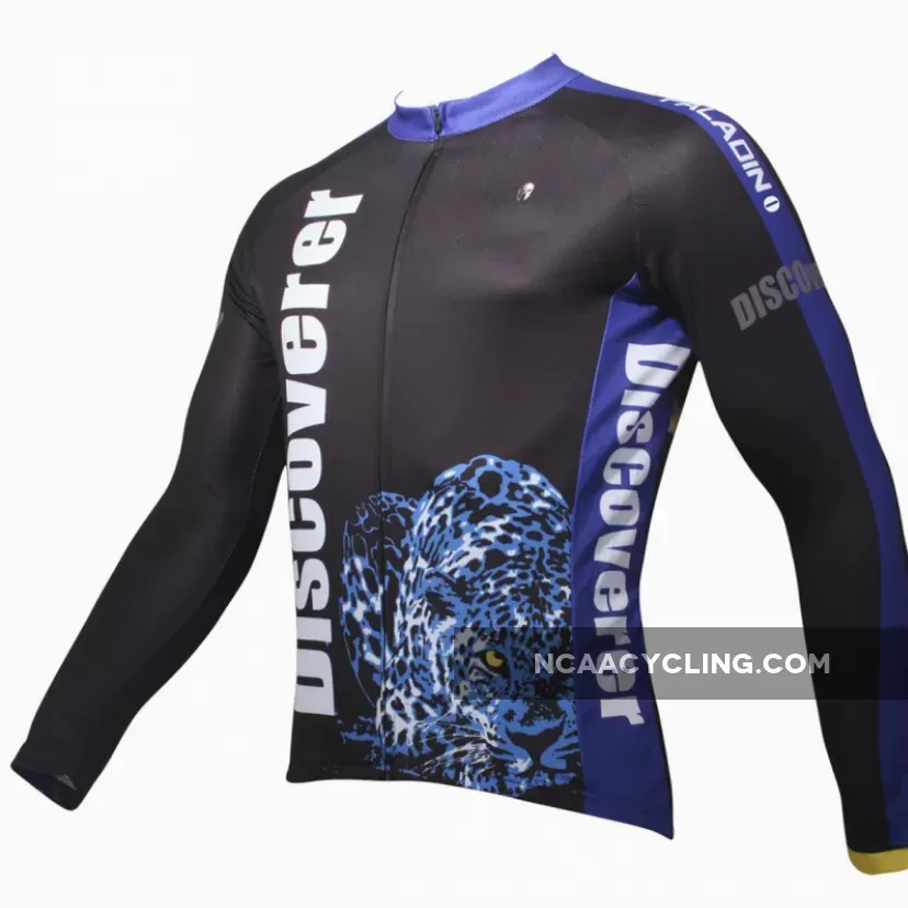 [Discoverer series ] Leopard Panther Skulking Deer Nature Prey Hunter Short-sleeve Cycling Suit/Jersey T-shirt NO.306