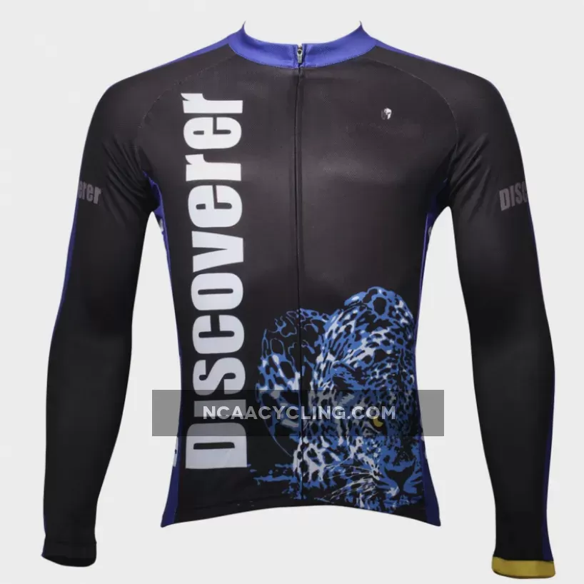 [Discoverer series ] Leopard Panther Skulking Deer Nature Prey Hunter Short-sleeve Cycling Suit/Jersey T-shirt NO.306