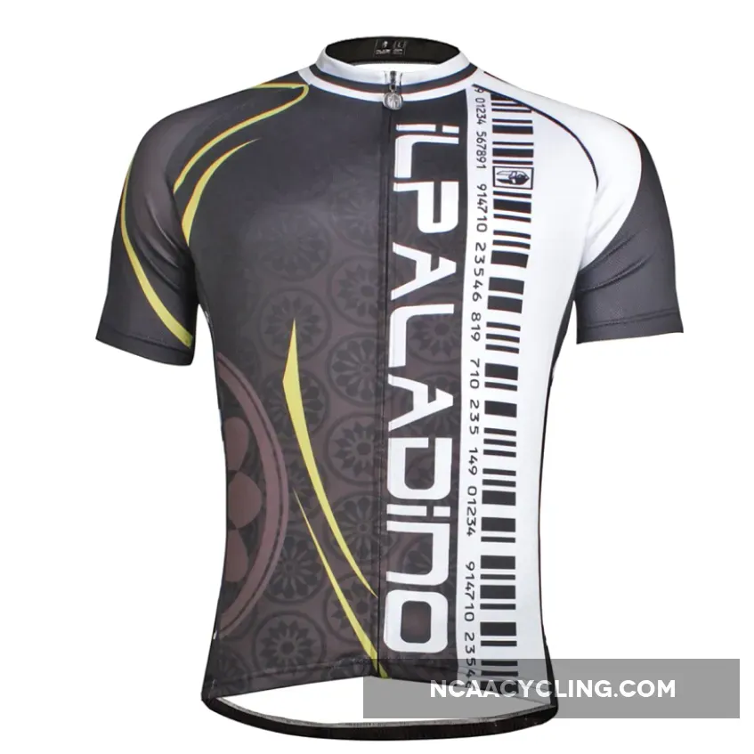 Bar Codes Men's Cycling Bicycling Jersey Short Sleeve Summer T-shirt NO.780
