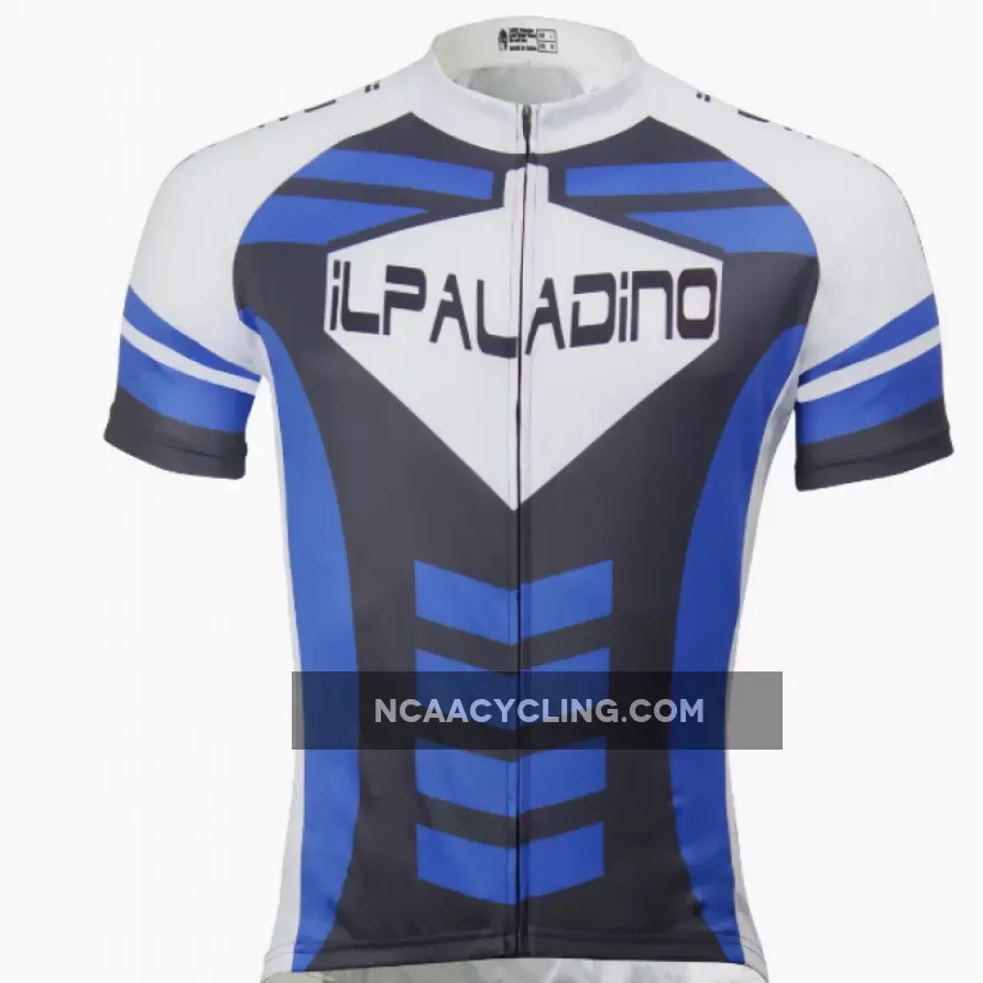 Blue&Black Men's Cycling Jersey for Summer Bicycling NO.762