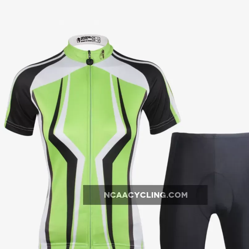Ilapaladino Fluorescent Green Woman's Short/Long-sleeve Cycling Shirt Bike Jersey Bicycling Suit Pro Cycle Clothing Racing Apparel Outdoor Sports Leisure Biking T-shirt NO.713