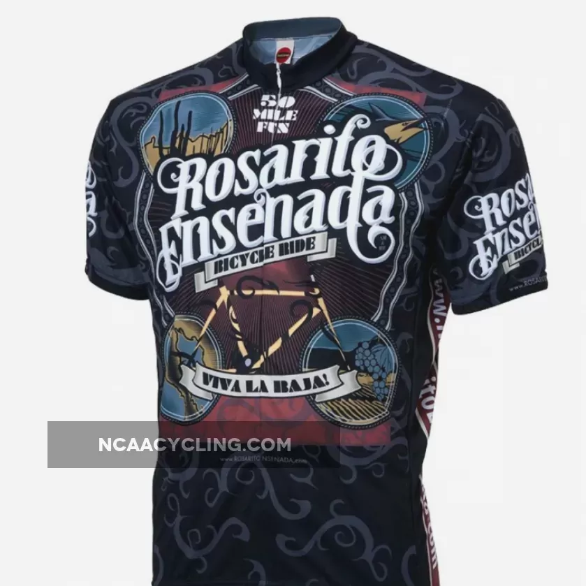 Rosarito Viva La Baja Men's Full Zip Cycling Jersey To Buy