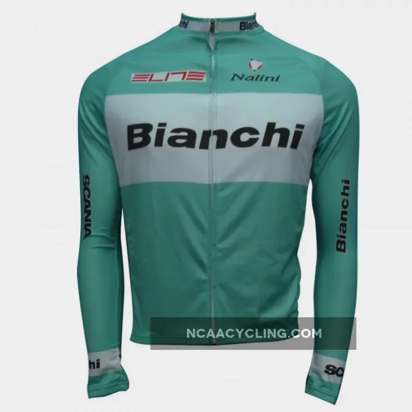2012 TEAM BIANCHI Cycling Jersey Long Sleeve New Releases