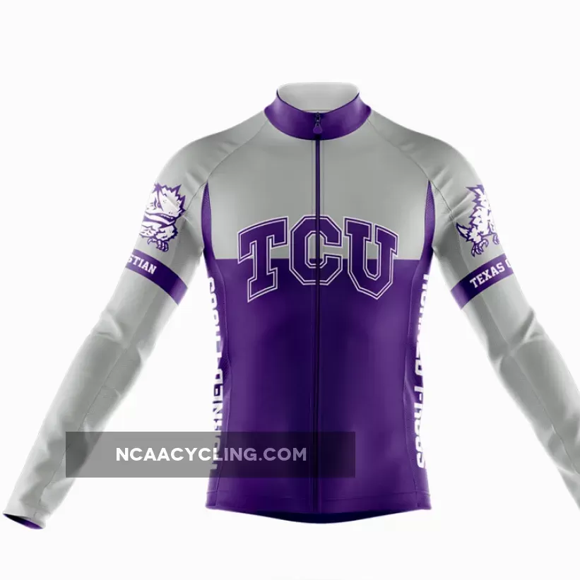Texas Christian University V2 Long Sleeve Cycling Jersey Only
