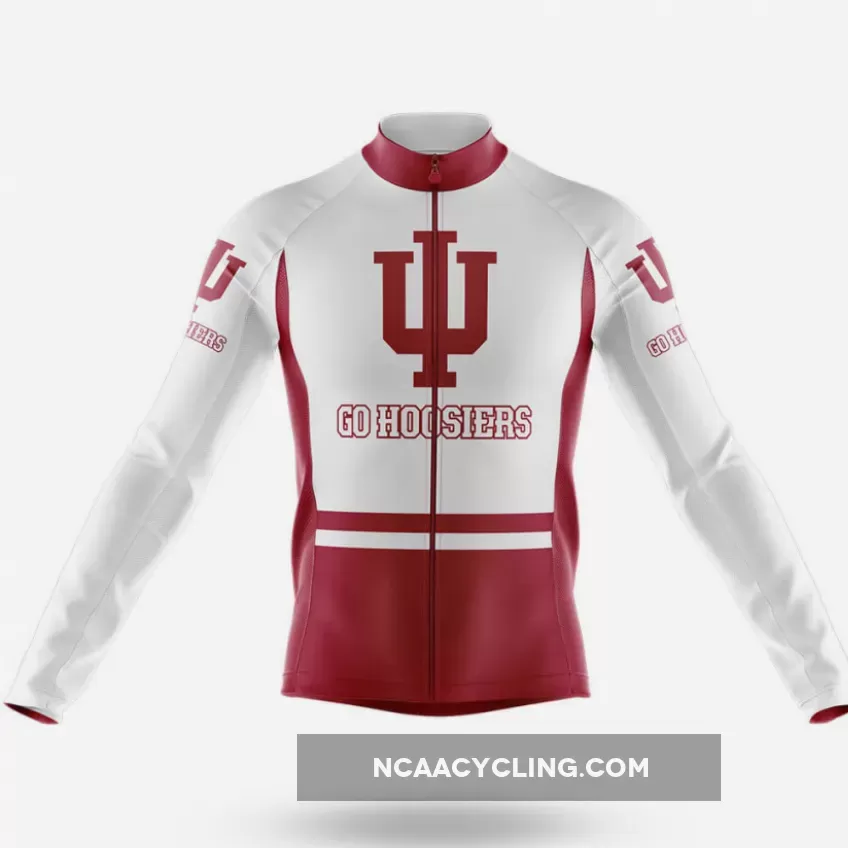 Go Hoosiers Cycling Kit - Long Sleeve Jersey For Sale