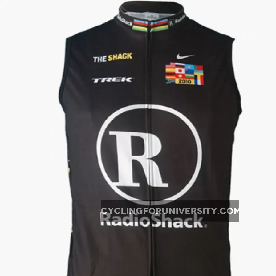 2010 Team RadioShack Last 28 Days Cycling Sleeveless Vest