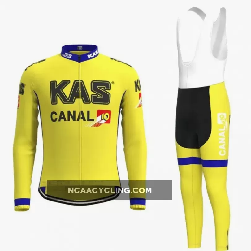 Kas Retro Cycling Set Long Sleeves 1988 Outlet
