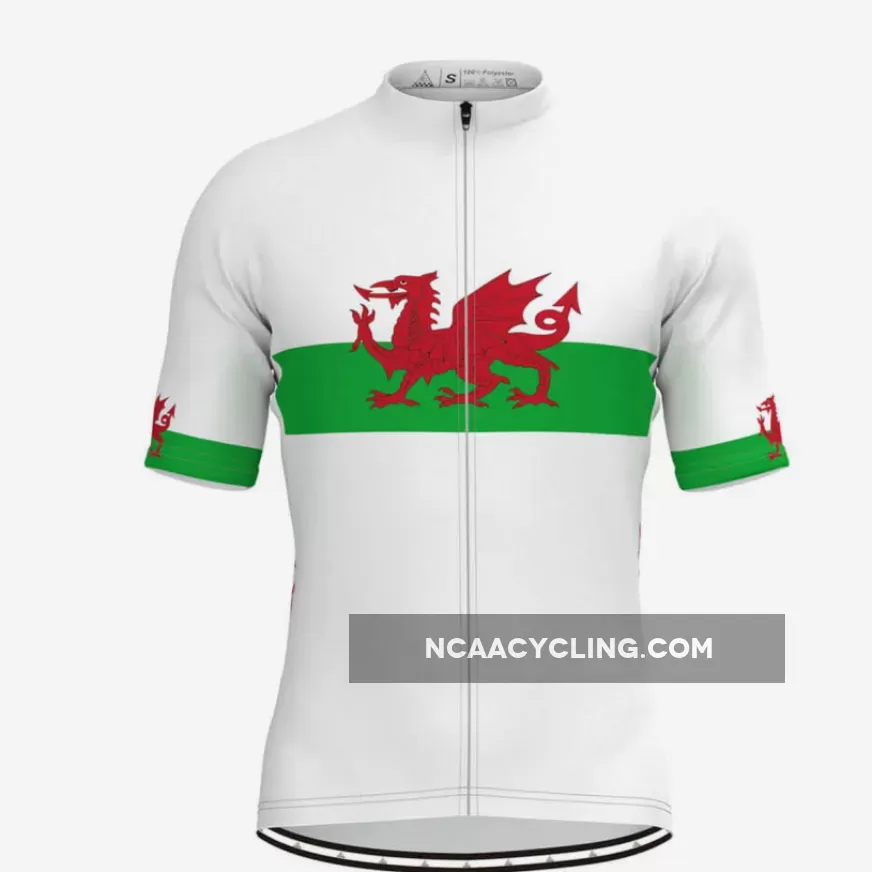 Wales Flag Men's Cycling Jersey V4 Brand New
