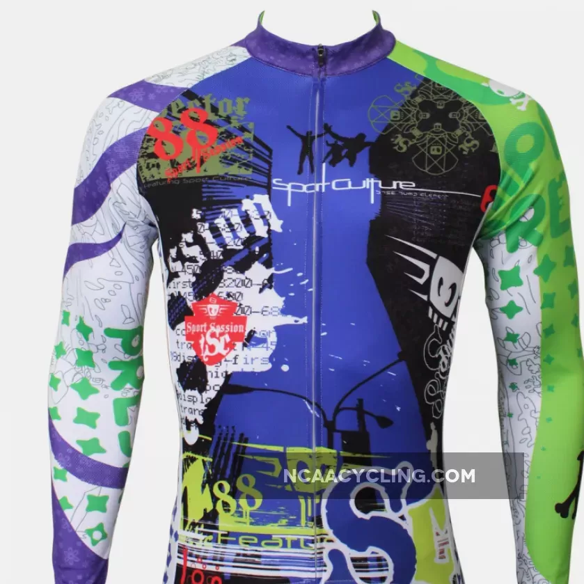 ILPALADINO 88 Men's Professional MTB Cycling Jersey Breathable and Quick Dry Comfortable Bike Shirt for Spring Autumn NO.376