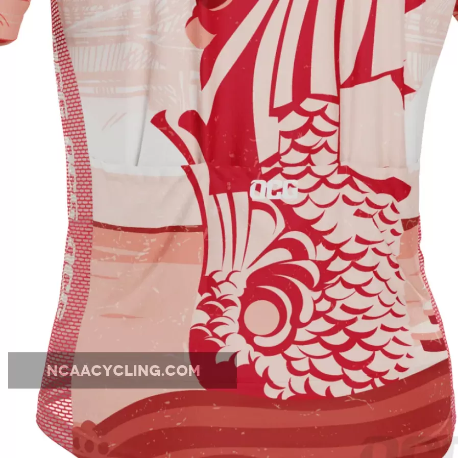 Men's Singapore Merlion Lion Short Sleeve Cycling Jersey