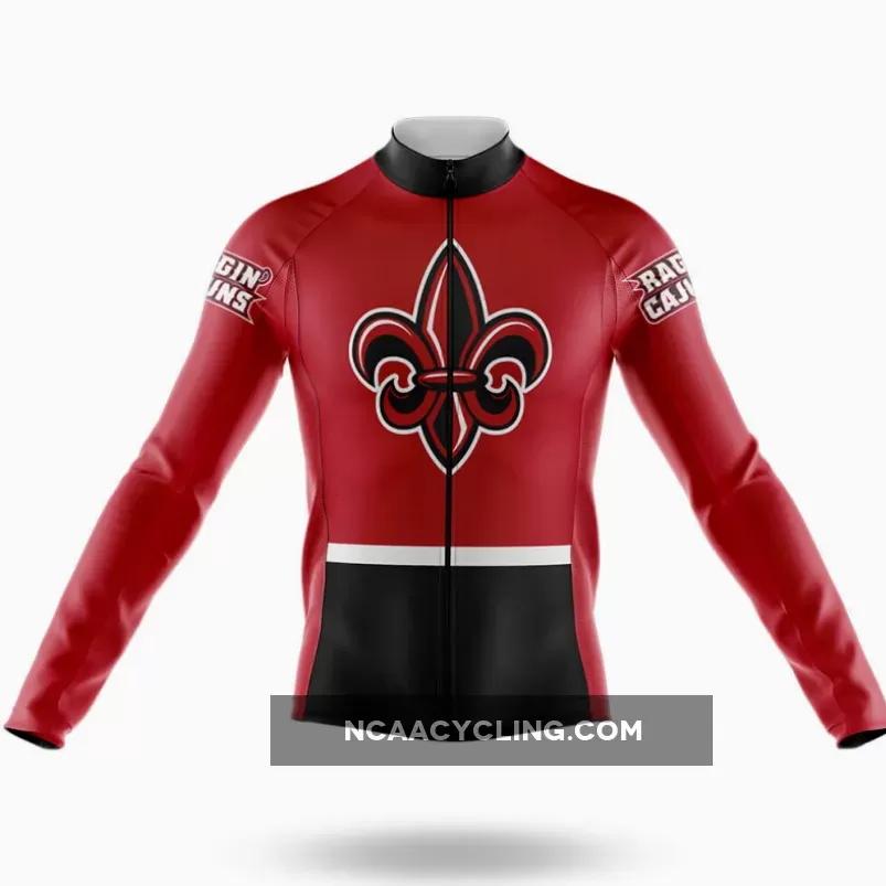 Louisiana Ragin Cajuns Long Sleeve Cycling Jersey Only