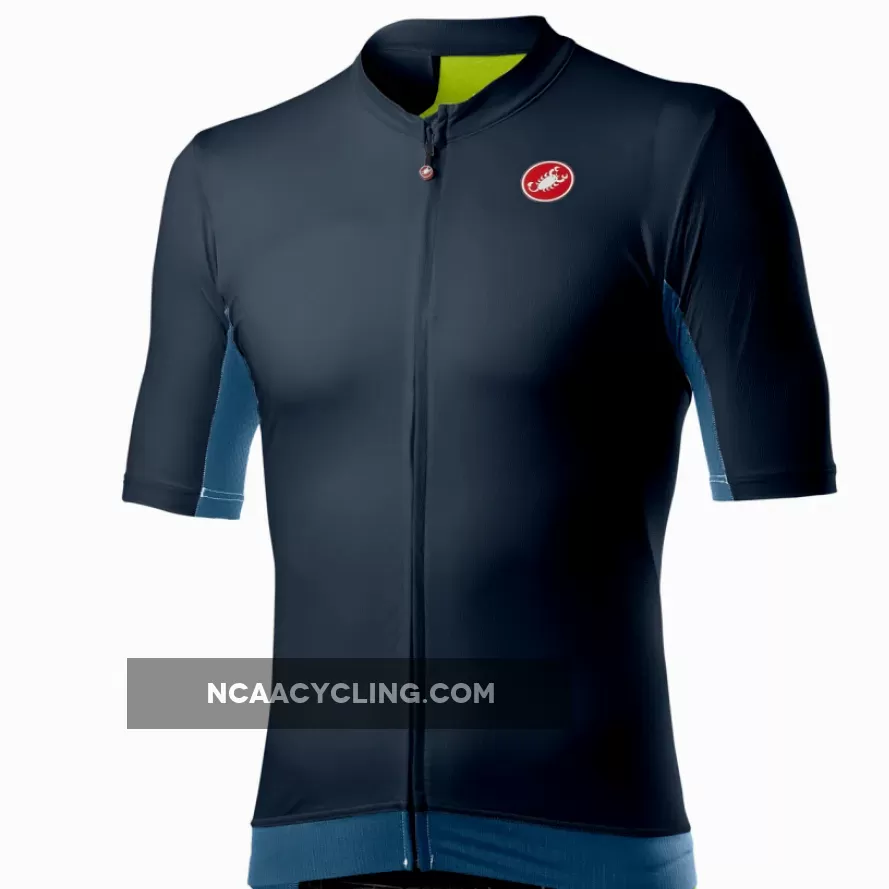 Castelli Vantaggio Jersey - Blue Restock