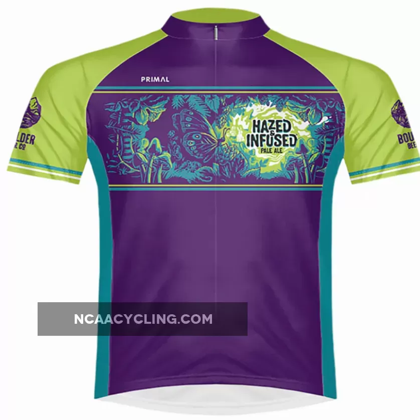 Primal Wear Boulder Beer Hazed & Infused Pale Ale Men's Full Zip Cycling Jersey #Ale Cycling Jersey HZC1J20M_M