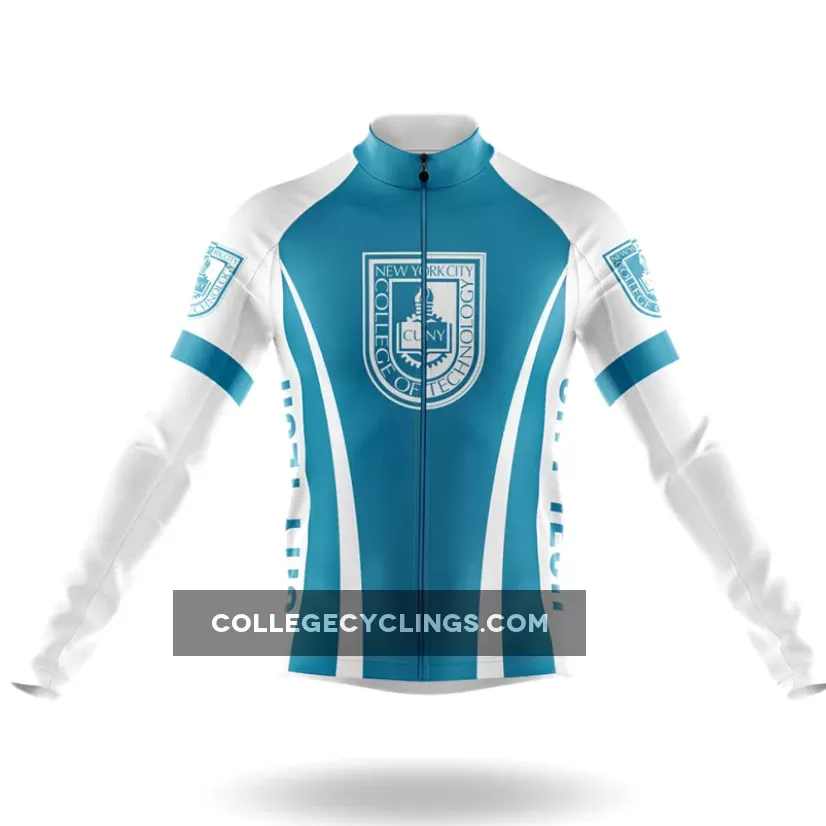 New York City College of Technology Long Sleeve Cycling Jersey Only