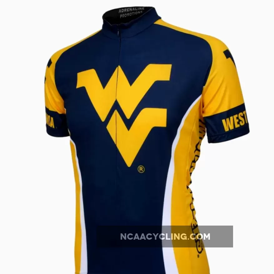 NCAA WVU West Virginia University Mountaineers Cycling Jerseys