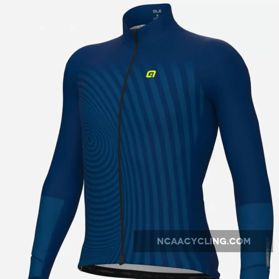 Ale PRR Green Digital Long Sleeve Jersey - Blue Brand New