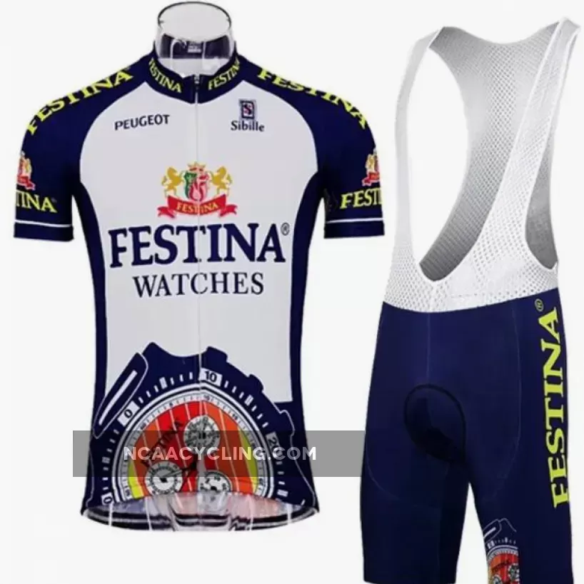 Vintage Festina Cycling Suit 90's For Sale