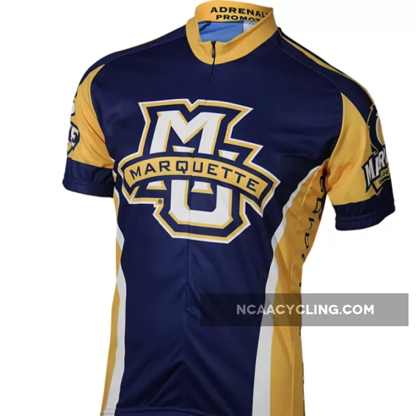 NCAA Marquette University Marquette Golden Eagles Cycling Jerseys