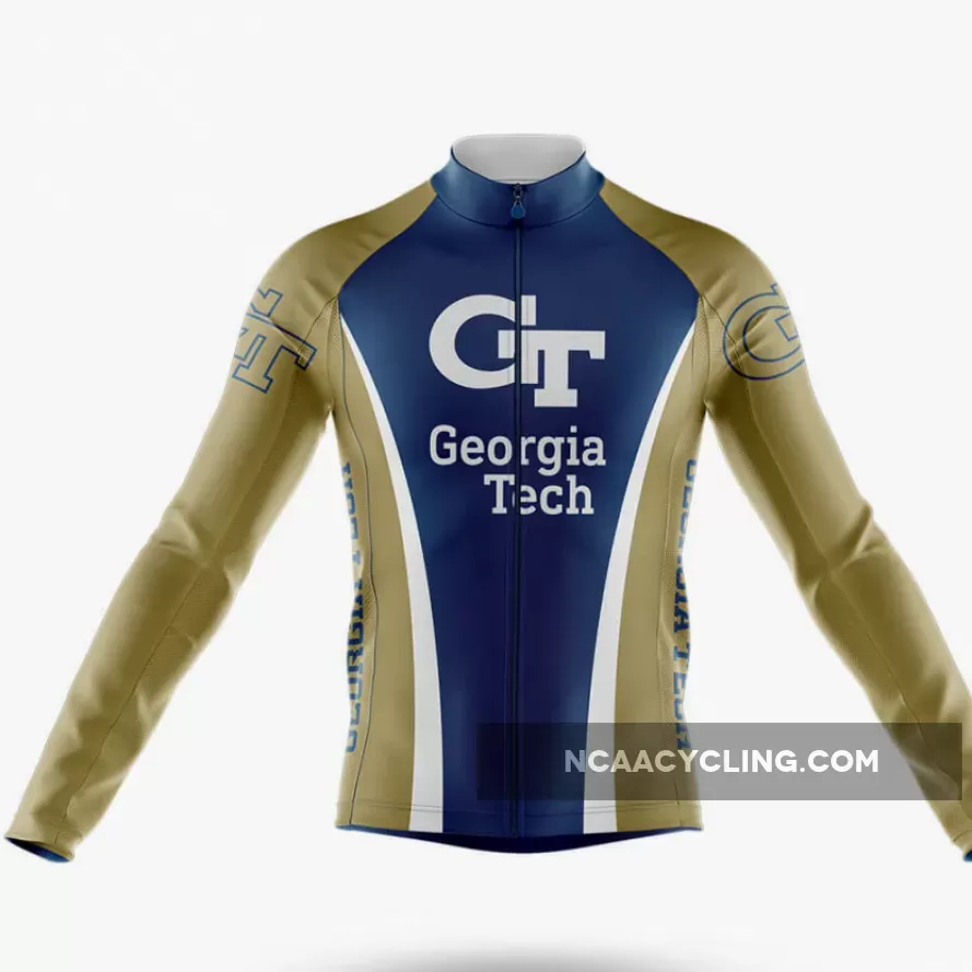 Georgia Institute of Technology Long Sleeve Cycling Jersey Only