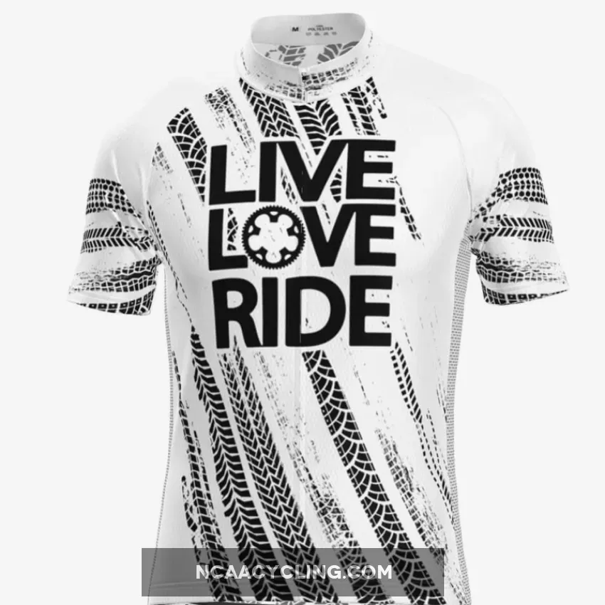Men's Live Love Ride Short Sleeve Cycling Jersey For Sale