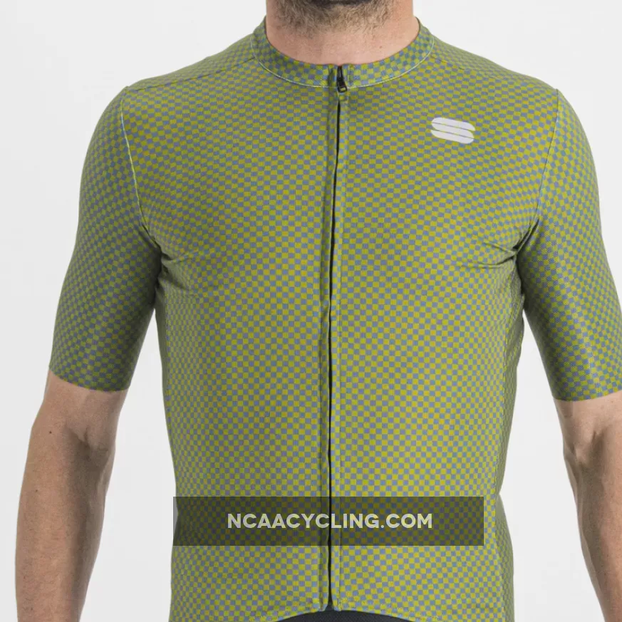 Sportful Checkmate Jersey - Green Brand New