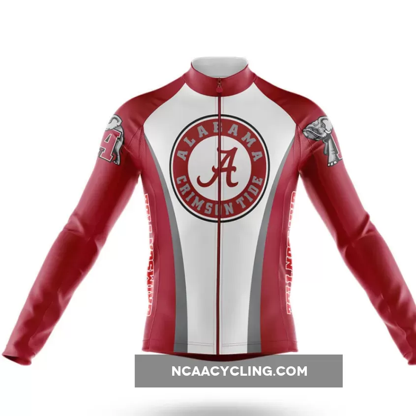 University of Alabama Long Sleeve Cycling Jersey Only