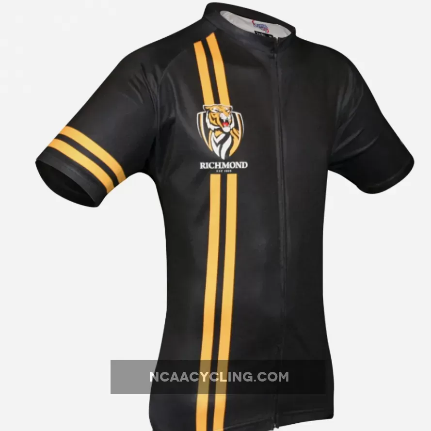 AFL Richmond Tigers Short Sleeve Cycling Jerseys Z-2276602