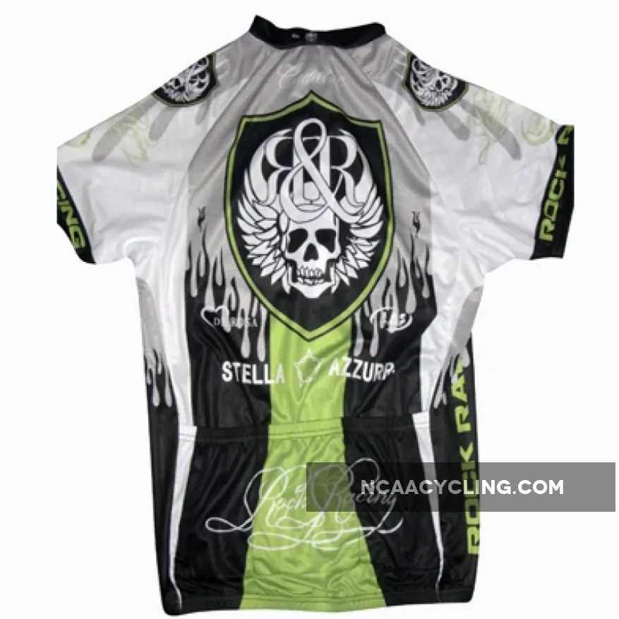 ROCK RACING CYCLING Short Sleeve Jersey GREEN Restock