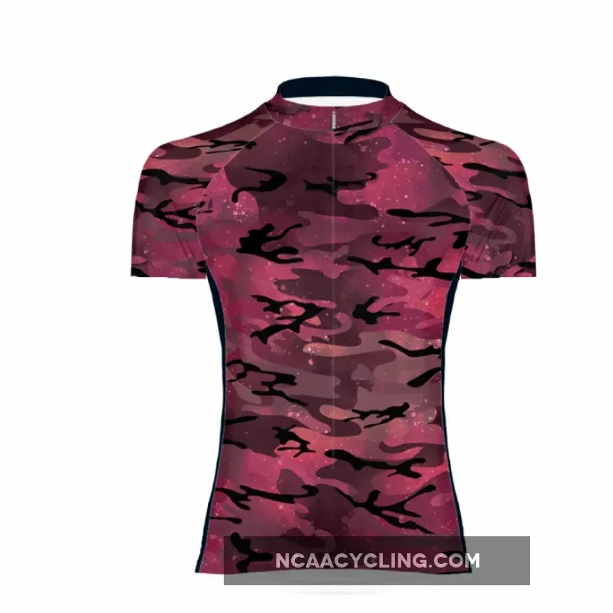 Primal Wear Cosmic Camo Women's Sport Cut full zip short sleeve Cycling Jersey