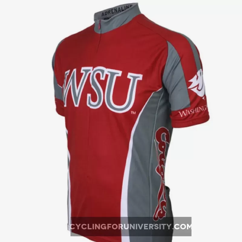 Washington State University (WSU) Cougars Cycling Short Sleeve Jersey