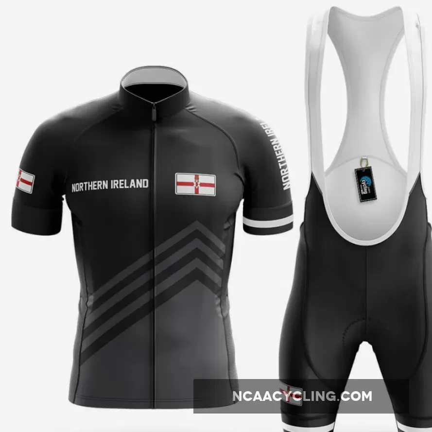 Northern Ireland S5 Black - Men's Cycling Kit / Full Set