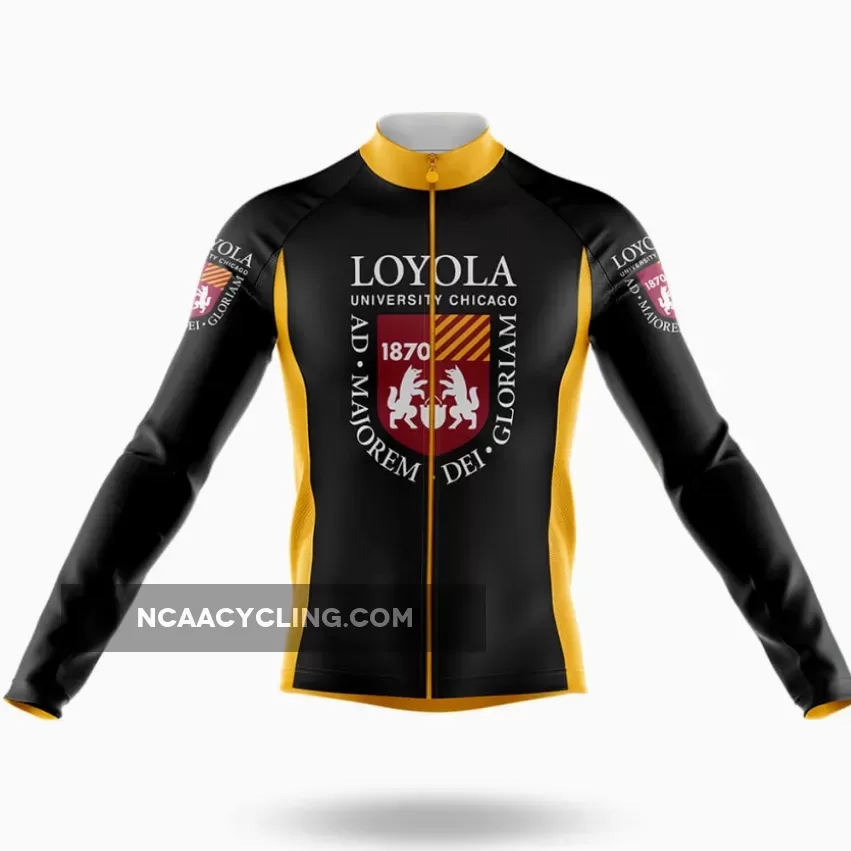 Loyola University Chicago 1870 Long Sleeve Cycling Jersey Only