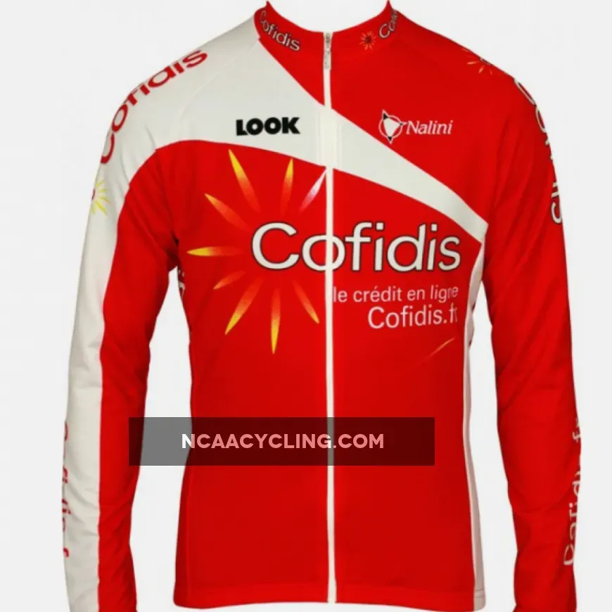 Cofidis 2012 Radsport-Profi-Team-long Sleeve Jersey To Buy