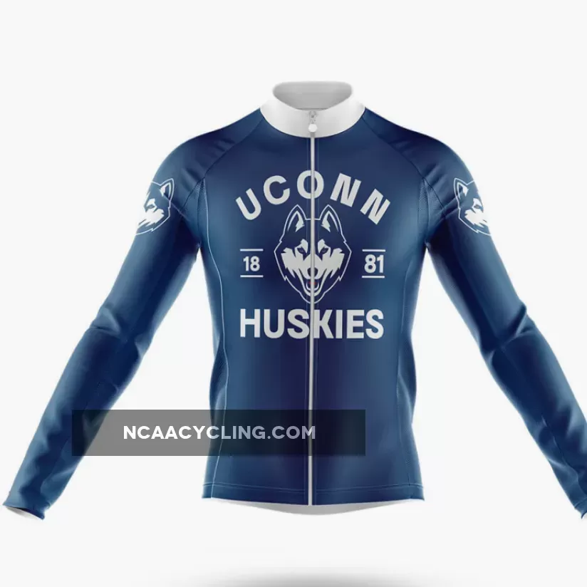 University of Connecticut 1881 Long Sleeve Cycling Jersey Only