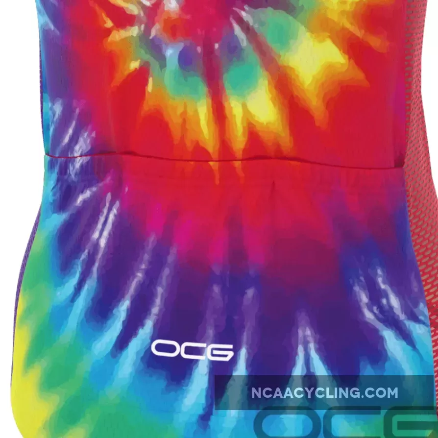 Women's Tie Dye Love & Peace Cycling Jersey New Releases